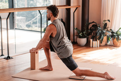 Zenvibes XL Extra-Large Cork Yoga Block -35cm(L) x 15cm (W) x 10cm(Thick)