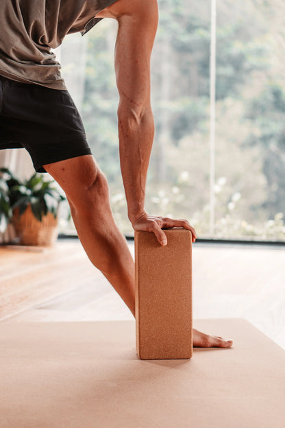 Extra-Tall Cork Yoga Block XL (35cm Long) -Available only at Zenvibes