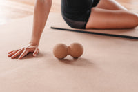 100% Natural Cork Massage Peanut | 8 x 16 cms