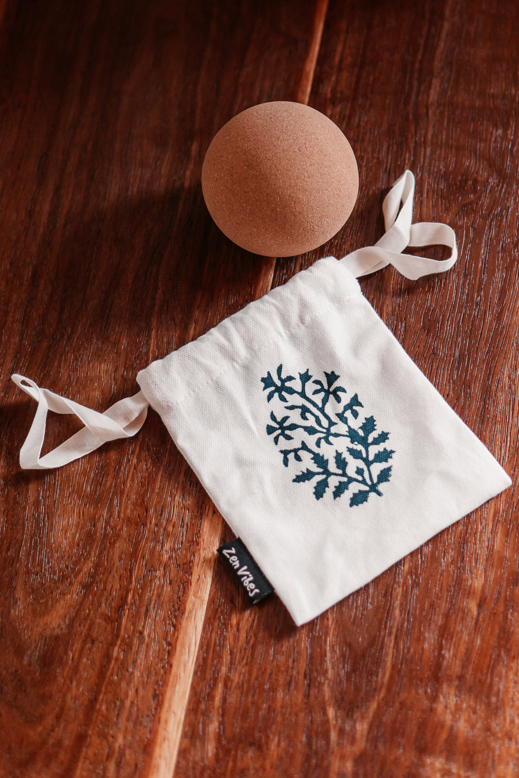 100% Natural Cork Massage Ball - 10 Cms