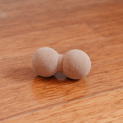 100% Natural Cork Peanuts Bundle - 3 Massage Peanut Ball Set ( 6.5cms, 8cms , 10cms)