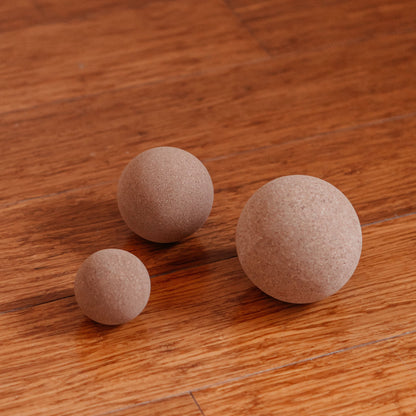 100% Natural Cork Massage Ball - 10 Cms