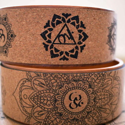 100% Natural Cork Wheel - 7 Chakra