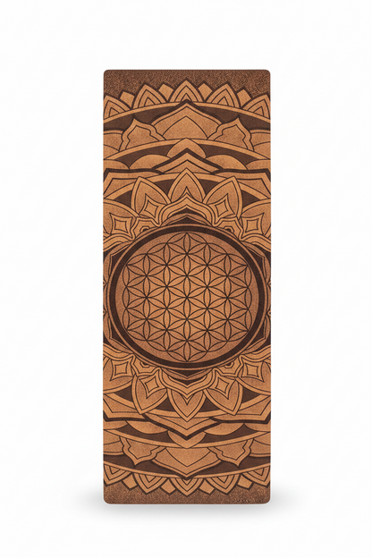 Extra-Thick Cork Yoga Mat 7mm - Peaceful Balance