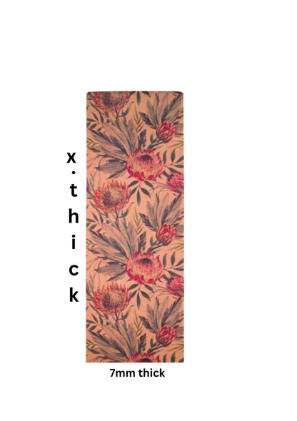 Extra-Thick Cork Yoga Mat 7mm - Proteus Aussie Palm - Zenvibes