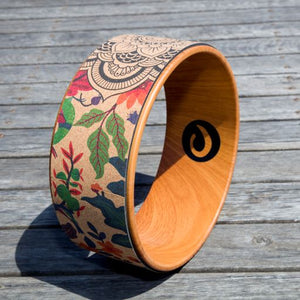 100% Natural Cork Wheel - Ornamental Mandala - Zenvibes