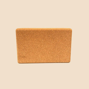 100% Natural Cork Block | Plain - Extra Wide | 15 cm x 23 cm x 10 cm - Zenvibes