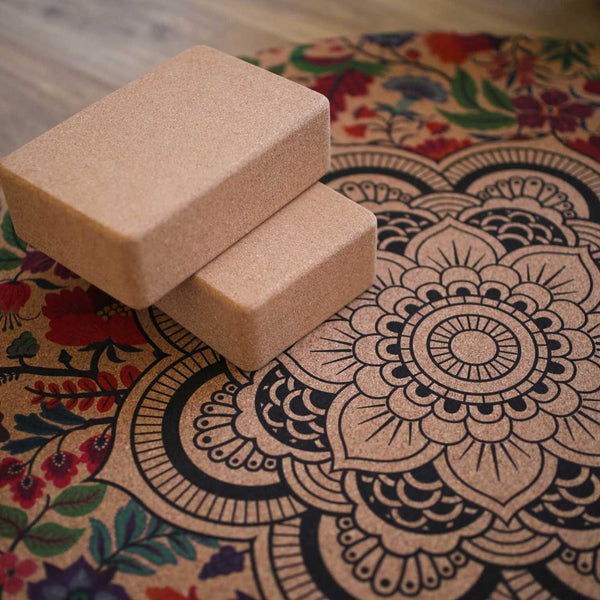 100% Natural Cork Block | Plain - Zenvibes