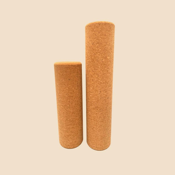 100% Natural Cork Roller | Plain | 33 cms x 10 cms - Zenvibes