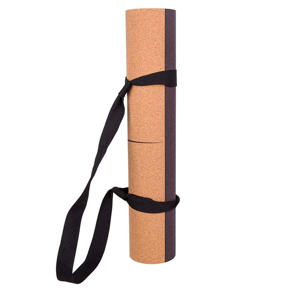 Premium Cork Yoga Mat with Rubber Back | Flower Of Life Elements | 4.5 mm - Zenvibes