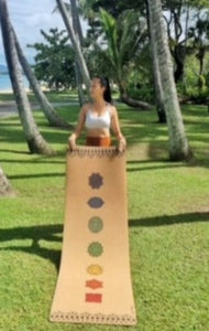 Premium Cork Yoga Mat with Rubber Back | 7- Chakra | 4.5 mm - Zenvibes