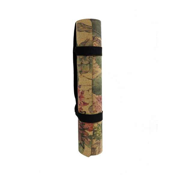 Premium Cork Yoga Mat with Rubber Back | Natural Cactus | 4.5 mm - Zenvibes