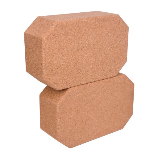 Plain Cork Yoga Blocks Australia  Buy Blocks & Straps Online – Zenvibes