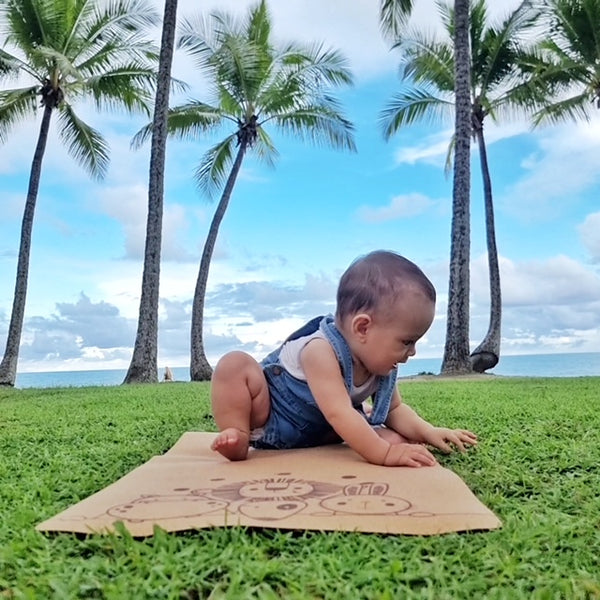 Cork Baby Change Mat | Zoo Animals - Zenvibes