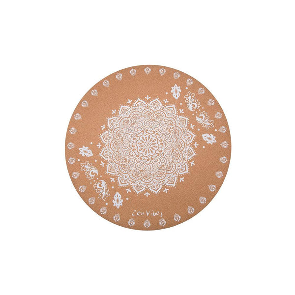 Floral Ornamental Meditation Mat - 100 cms - Zenvibes