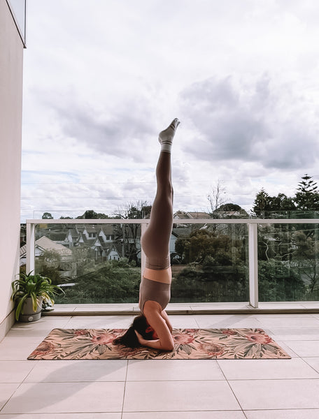 Premium Cork Yoga Mat with Rubber Back | Proteus Aussie Palm | 4.5 mm - Zenvibes