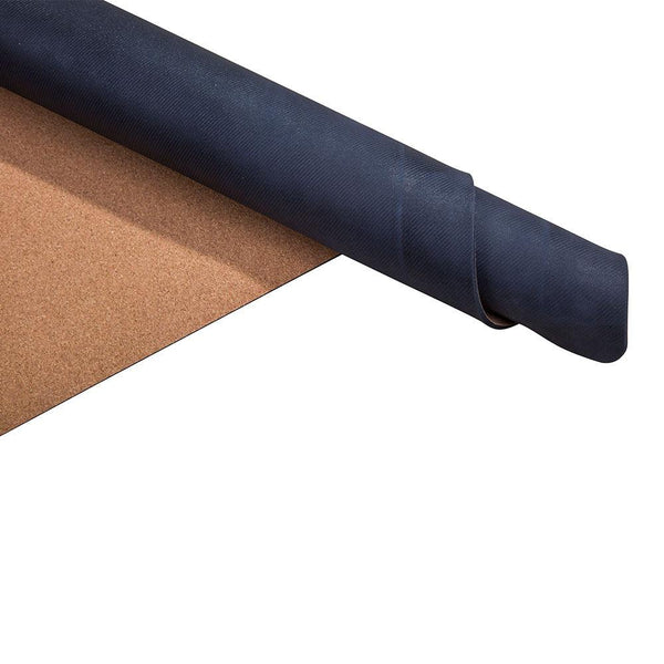 Extra Large Cork Yoga Mat with Rubber Back | Plain | 200cms x 70cms | 4.5mm - Zenvibes