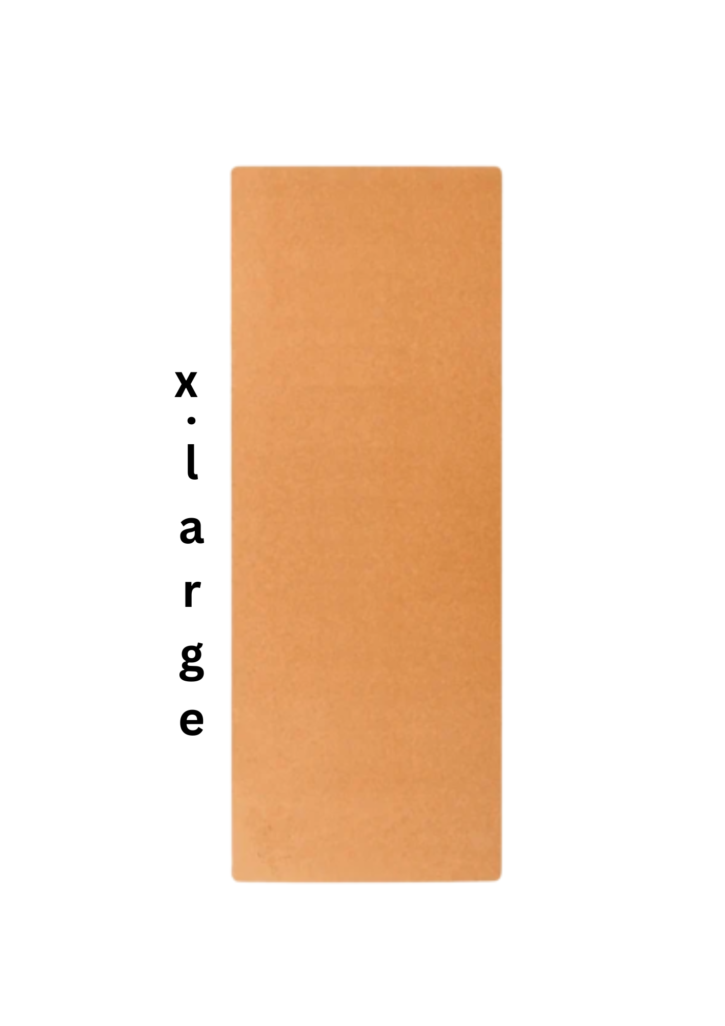 Extra Large Cork Yoga Mat with Rubber Back | Plain | 200cms x 70cms | 4.5mm - Zenvibes